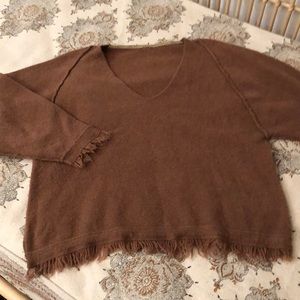 Free people Sweater no size small/ medium fit